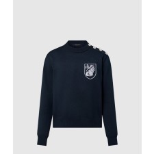 [LOUIS VUITTON-루이비통]엠브로이더드 코튼 블렌드 크루 1AFQQ4