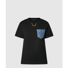 [LOUIS VUITTON-루이비통]모노그램 포켓 티셔츠 1AFYOQ