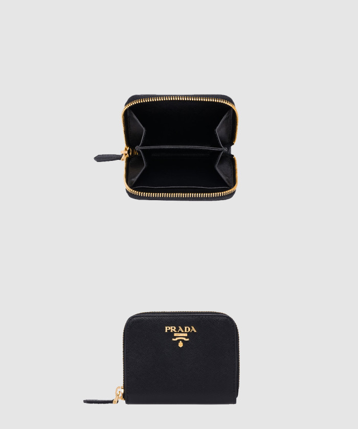 [PRADA-프라다]사피아노 메탈 로고 카드 지갑 1MM268