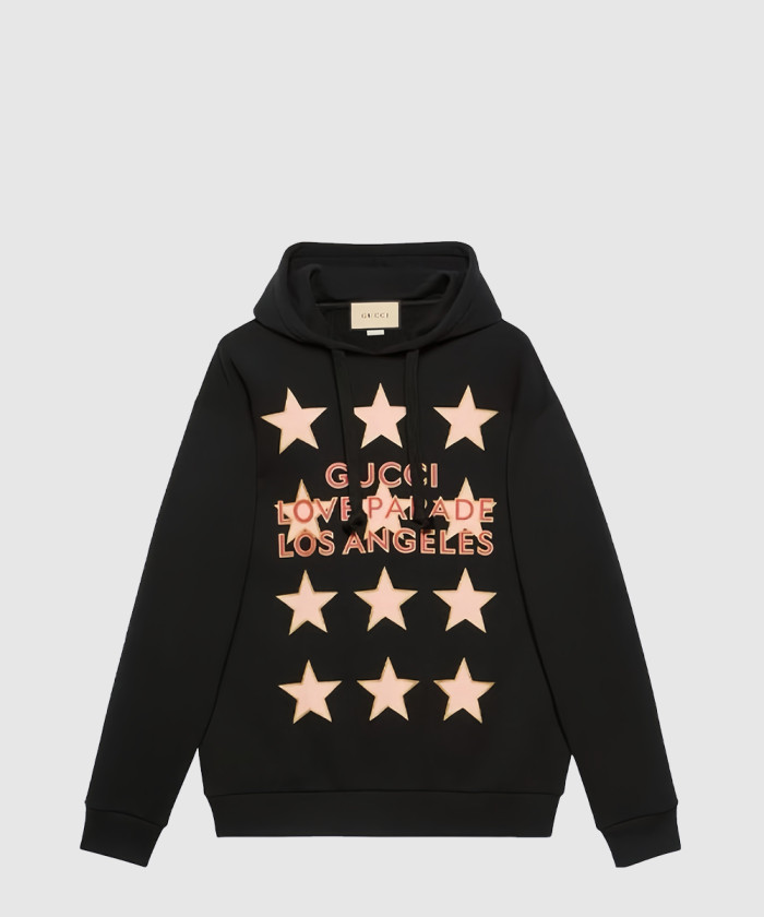 [GUCCI-구찌]후드 긴팔 맨투맨 티셔츠 615061