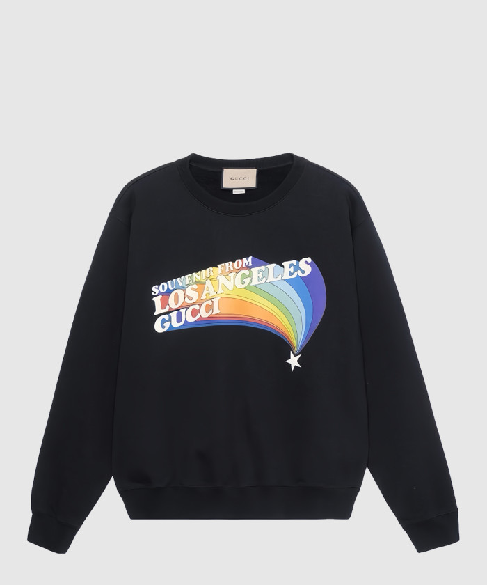 [GUCCI-구찌]스타 프린트 코튼 저지 스웨트셔츠 626990