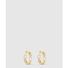 [LOUIS VUITTON-루이비통]나의 lV 체인 귀걸이 M01458