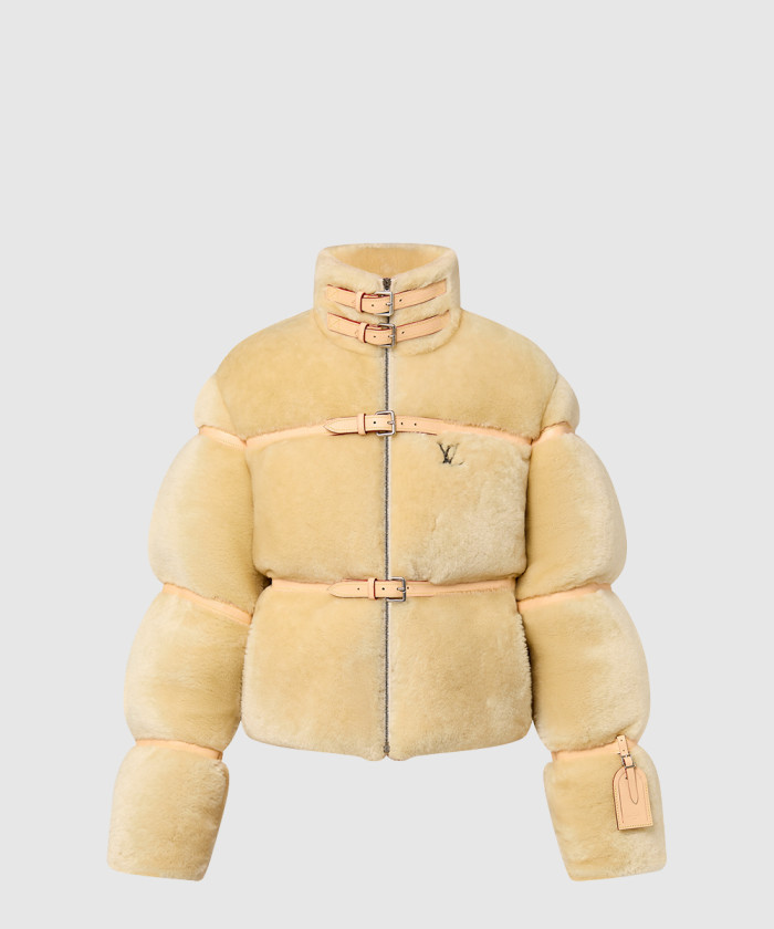 [LOUIS VUITTON-루이비통]시어링 다운 블루종 1ABZJX