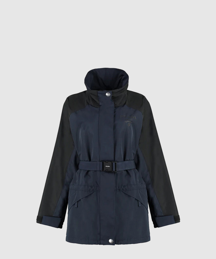 [PRADA-프라다]체스트 로고 벨티드 테크 자켓 29X133