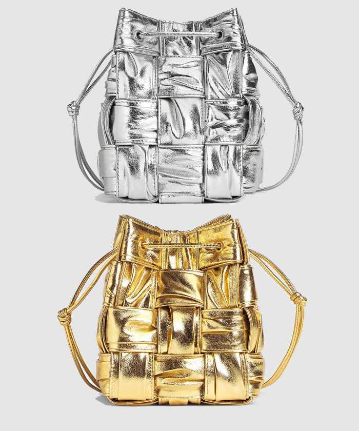 [BOTTEGA-보테가베네타]카세트 버킷백 스몰 717187