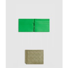 [BOTTEGA-보테가베네타]인트레치아토 클립형 지갑 592626