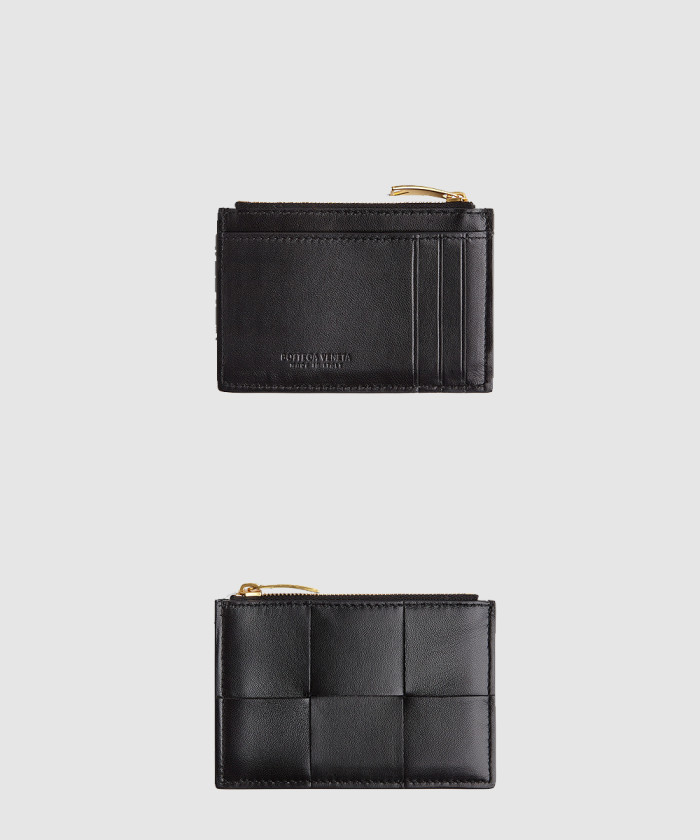 [BOTTEGA-보테가베네타]지퍼 카드 지갑 651393