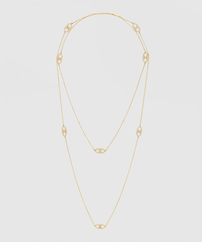 [CELINE-셀린느]마이용 트리옹프 목걸이 46Z556