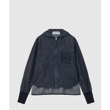 [LOEWE-로에베]데님 후드 재킷