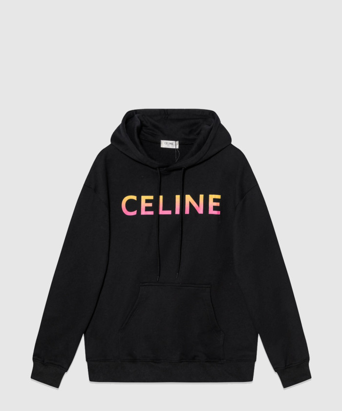 [CELINE-셀린느]코튼 플리스 루즈 후드 2Y7536