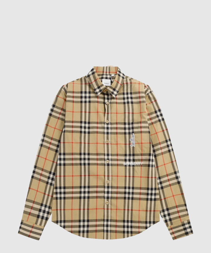 [BURBERRY-버버리]코튼 포플린 셔츠 80320641