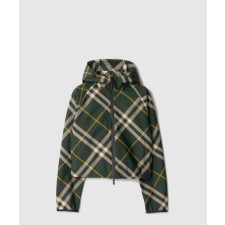 [BURBERRY-버버리]크롭 체크 라이트웨이트 자켓 80818891