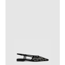 [GUCCI-구찌]슬링백 플랫 슈즈 771662