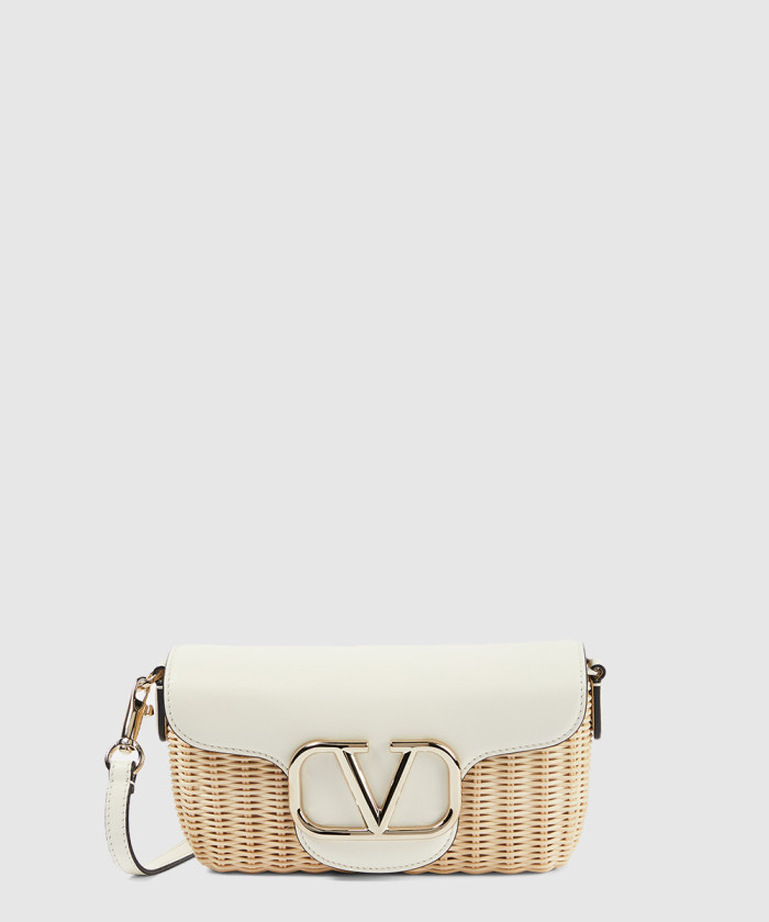 [VALENTINO-발렌티노] 스몰 레더 트리밍 숄더백