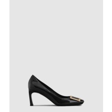 [ROGER VIVIER-로저비비에]트럼펫 메탈 버클 펌프스 4001