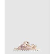 [ROGER VIVIER-로저비비에]슬라이디 비브 스트라스 버클 뮬 4582