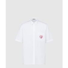 [DIOR-디올]자수 반소매 셔츠 393C5