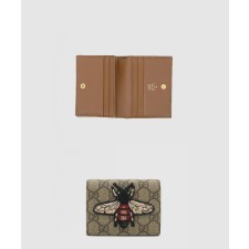 [GUCCI-구찌]GG 슈프림 자수 지갑 456867