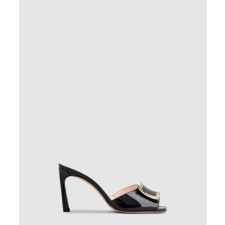 [ROGER VIVIER-로저비비에]트럼펫 메탈 버클 뮬 6033