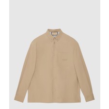 [GUCCI-구찌]헤비 코튼 포플린 셔츠 762164