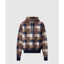 [LOUIS VUITTON-루이비통]다미에 캐시미어 앤드 울 블렌드 후디 1AFXJT