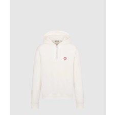 [DIOR-디올]하트 하프집업 후드 스웨트셔츠 493J6