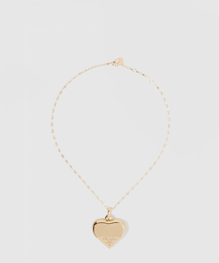 [PRADA-프라다]이터널 골드 중형 펜던트 목걸이 1JCA06