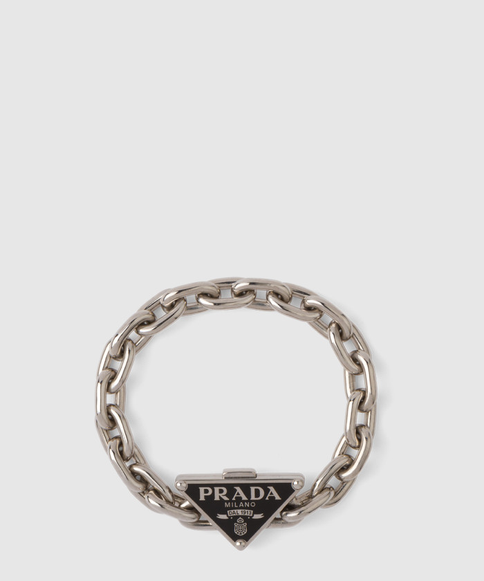 [PRADA-프라다]보석 로고 팔찌 1JB303
