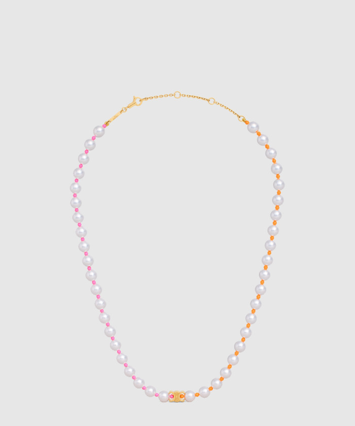 [CELINE-셀린느]플라쥬 펄 목걸이 460XM6