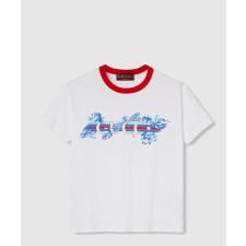 [GUCCI-구찌]웹 프린트 티셔츠 798764