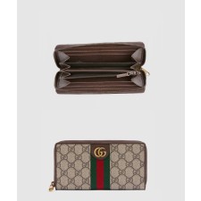 [GUCCI-구찌]아기돼지 삼형 지퍼 장지갑 557696