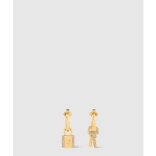 [LOUIS VUITTON-루이비통]LV 자물쇠 귀걸이 M01583