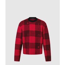 [LOUIS VUITTON-루이비통]다미에 울 크루넥 1AFXKK