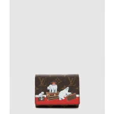 [LOUIS VUITTON-루이비통]모노그램  애니메이션 한정판 북극곰 빅터린 지갑 M62090