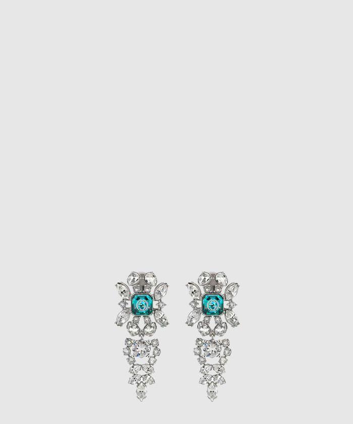 [GUCCI-구찌]인터로킹 G 크리스털 귀걸이 676528