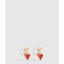 [DIOR-디올]Dioramour Dior Tribales 귀걸이 E3397