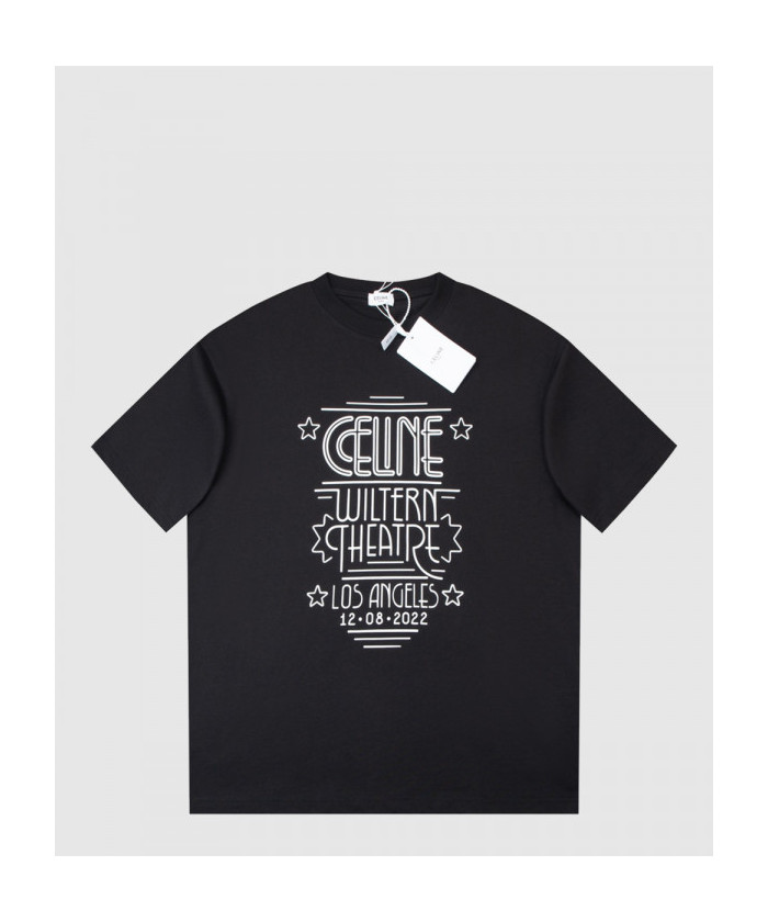 [CELINE-셀린느]윌턴 코튼 저지 티셔츠 2X99H6