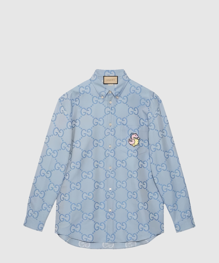 [GUCCI-구찌]프린트 코튼 셔츠 770821