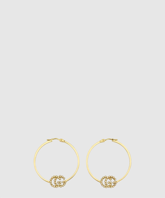 [GUCCI-구찌]GG 런닝 후프 귀걸이 YBD581