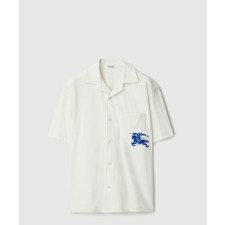 [BURBERRY-버버리]코튼 타월링 테리  반팔 티셔츠 80900571