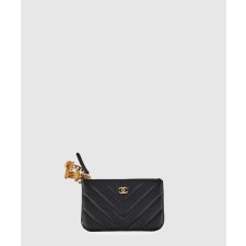 [CHANEL-샤넬]쉐브론 코인퍼스 AS1010