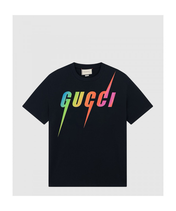 [GUCCI-구찌]로고 프린트 반팔 616036