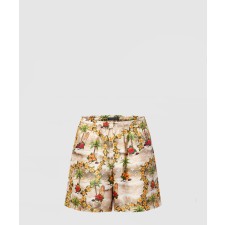 [LOUIS VUITTON-루이비통]모노그램 실크 드로스트링 쇼츠 1AFRK5