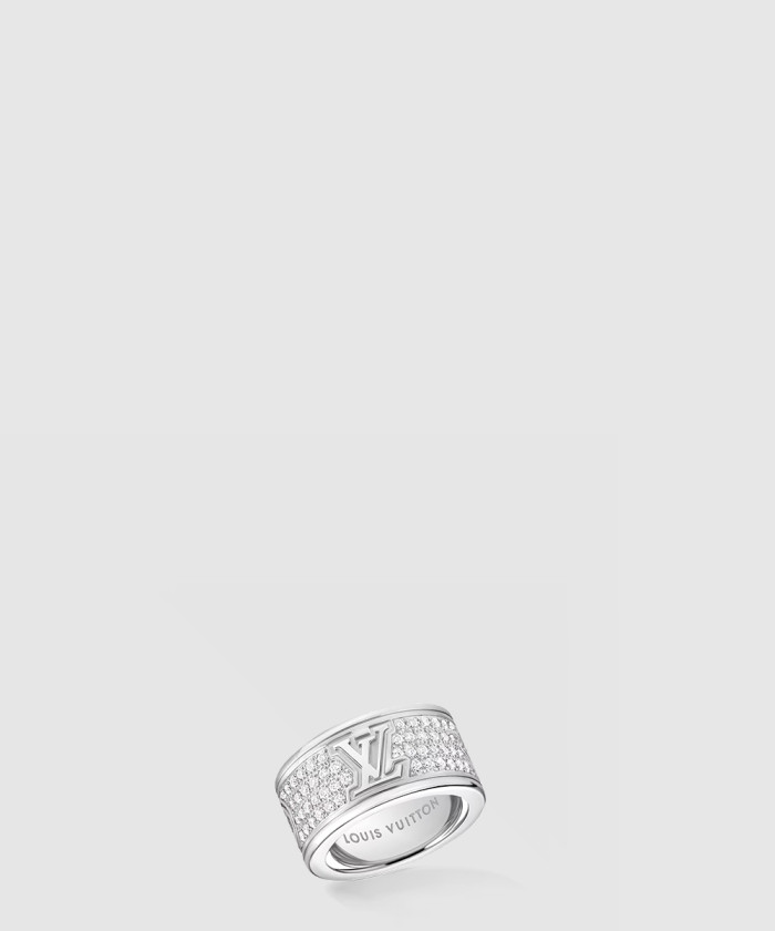 [LOUIS VUITTON-루이비통]레 가스통 비통 라지 반지 Q0H46J