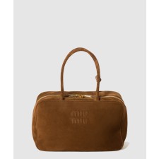 [MIUMIU-미우미우]스웨이드 탑핸들백 5BB117