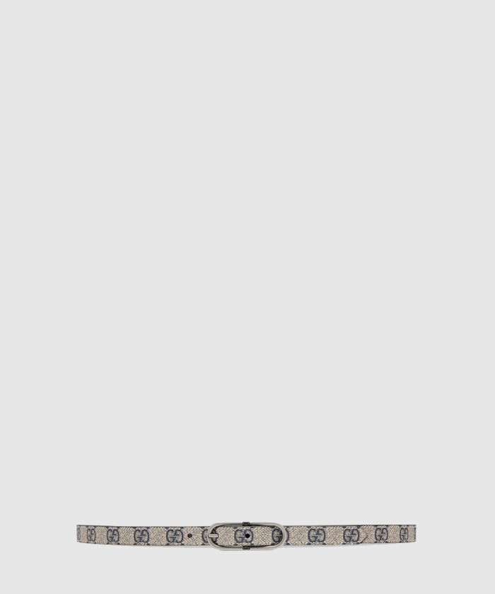 [GUCCI-구찌]좁은 캔버스 벨트 649492