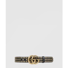 [GUCCI-구찌]더블지버클 스터드벨트 409402