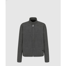 [DIOR-디올]마이크로-하운즈투스 해링턴-실루엣 블루종 113C4