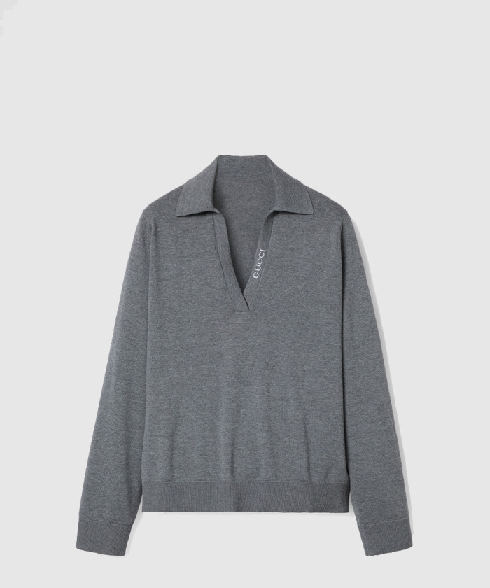 [GUCCI-구찌]디테일 폴로 니트 셔츠 793883