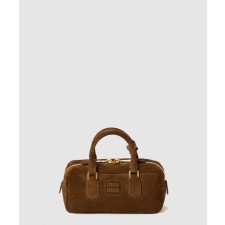 [MIUMIU-미우미우]아르카디 패딩 스웨이드 핸들백 5BB142